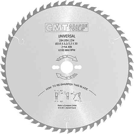 Пильний диск по дереву CMT 315x30x54z K3.2/2.2 (294.054.12M) Одеса