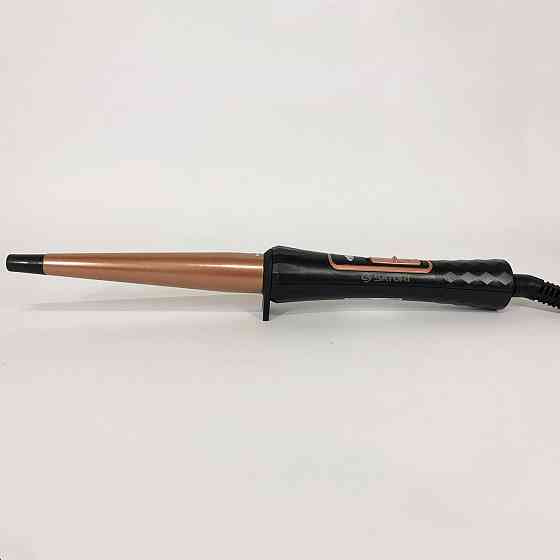 Плойка для локонів та утяжки волосся Satori, Щипці для завивки Конусна плойка прикореневого об'єму NG-66 Львів