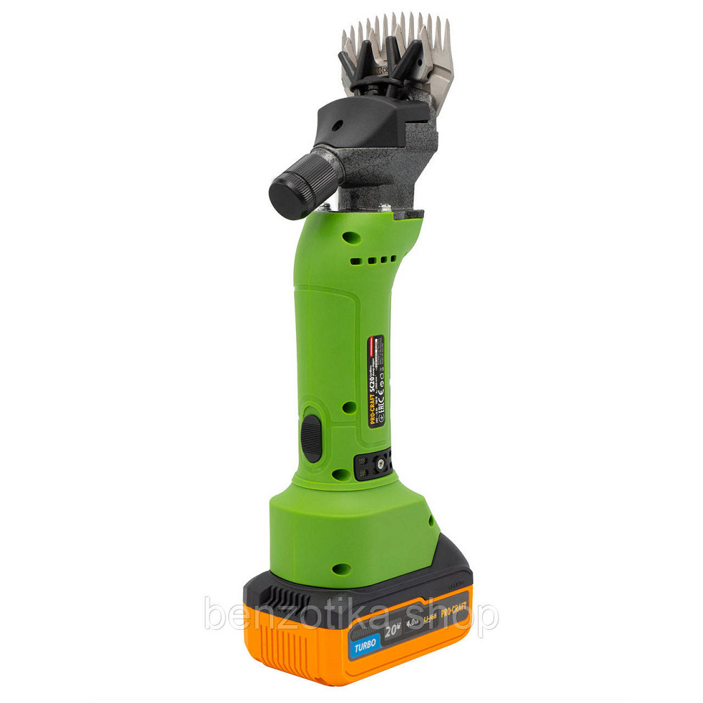 Акумуляторна машинка для стрижки овець Procraft SC20 (з 1 акб) Київ - фото 7