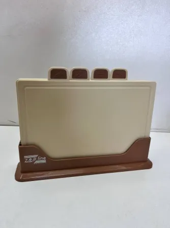 Jianlips Кухонный набор досок Zepline ZP-00220 5 предметов, с подставкой бежевый Киев