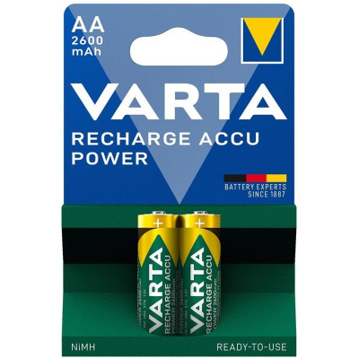 Аккумулятор Varta AA 2600mAh * 2 NI-MH Power (5716101402) Винница - изображение 1