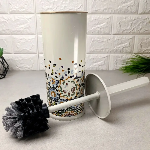 Йоржик для унітазу високий з підставкою з малюнком мозаїка ELIF Житомир