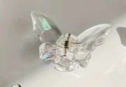 Заколка-крабік "Метелик" маленька Сміла - фото 1