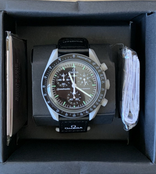 Біомінеральний годинник Swatch x Omega Moonswatch Київ - фото 5