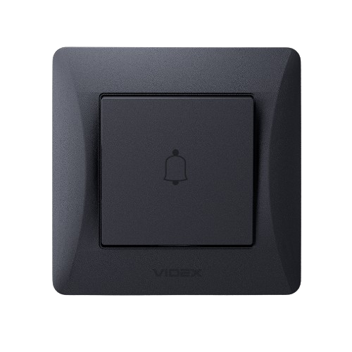 BINERA чорний графіт Клавіша дзвінка внутрішня Videx Житомир