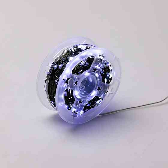 Garlando Гірлянда роса на пульті 50 метрів на 500 led світлодіодів крапля на зеленому дроті біл Київ