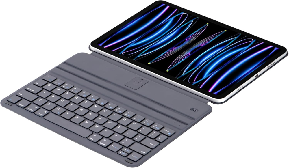 Чохол-клавіатура для iPad Pro 12.9" (3-6 пок) та iPad Air 13" (2024) Magnetic Bluetooth Folio, Сірий Space Grey Київ - фото 8