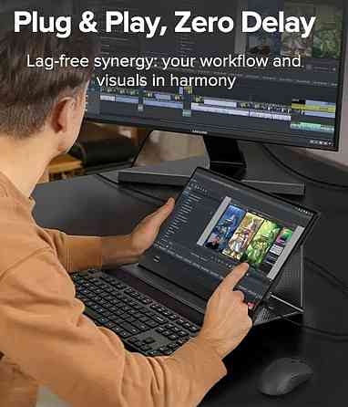 Портативный сенсорный монитор UPERFECT 15.6'' 1080P Touchscreen IPS. Киев