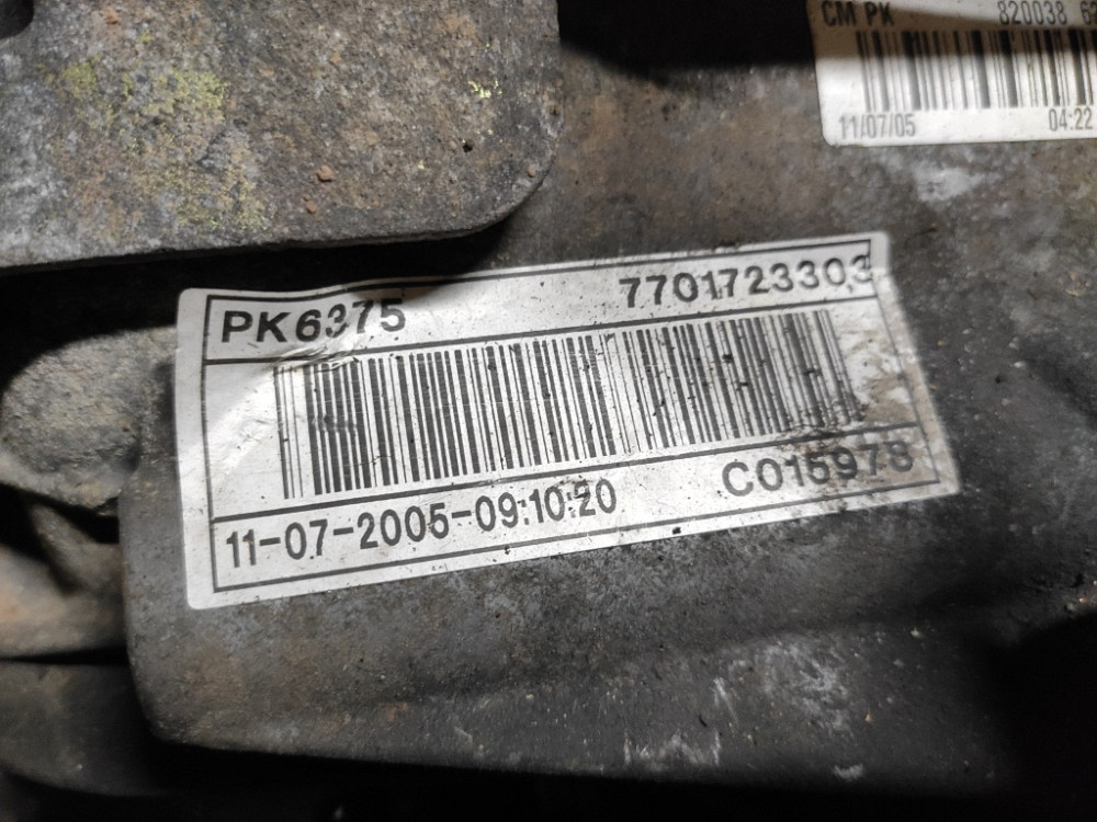 Коробка передач 6 ступ. Renault Trafic 1.9 dci 2001-2006 (PK6 375) Ковель - фото 4