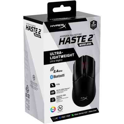 Мишка HyperX Pulsefire Haste 2 Wireless Black (6N0B0AA) Вінниця
