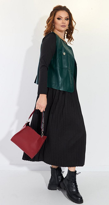 Костюм плісе з жилеткою (46) Київ - фото 7