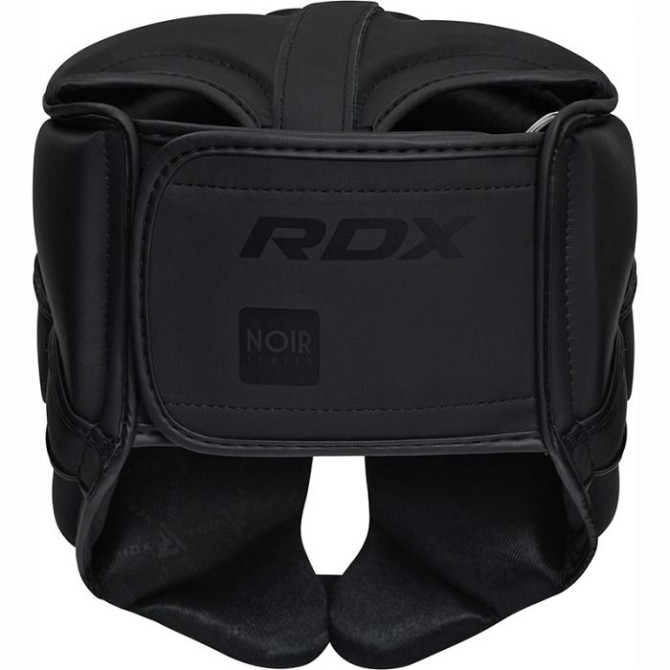 Боксерський шолом RDX T15 Matte Black L Кам'янське - фото 4