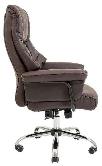Офісне Крісло Керівника Richman Congess Хром М2 AnyFix Коричневий Київ - фото 3