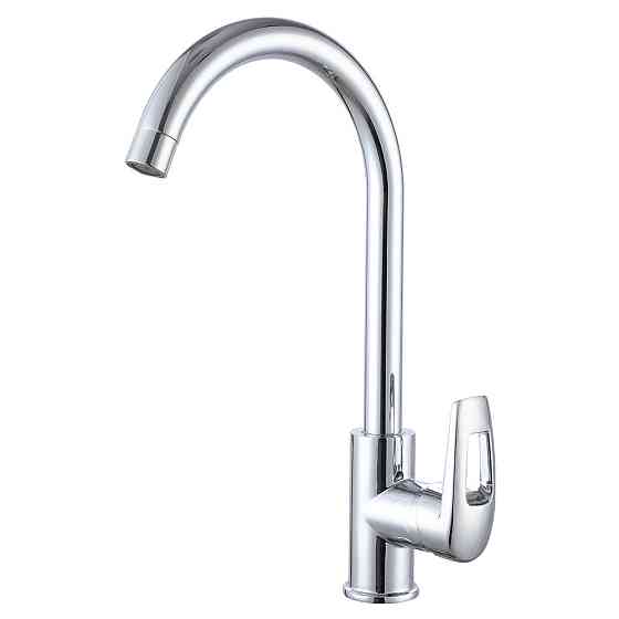 Смеситель для кухни WEZER VRL413-03 с поворотным изливом Киев