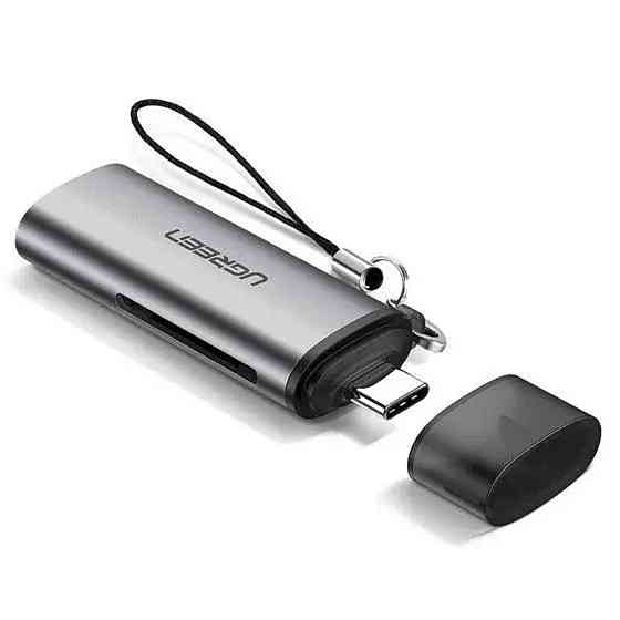Кардридер UGREEN CM184 USB-C TF + SD Card Reader (UGR-50704) Николаев