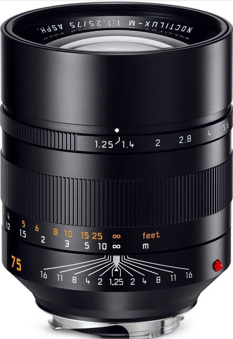 Об'єктив Leica Noctilux M 75mm f/1.25 (11676) Новий. Харків - фото 1