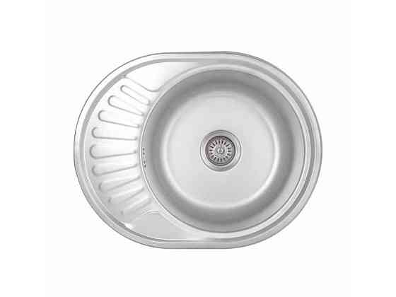 Мойка врезная 570х450х180мм 1 5745, Micro Decor 0,8мм BRIN5745MDEC08 ТМ Brinex Киев