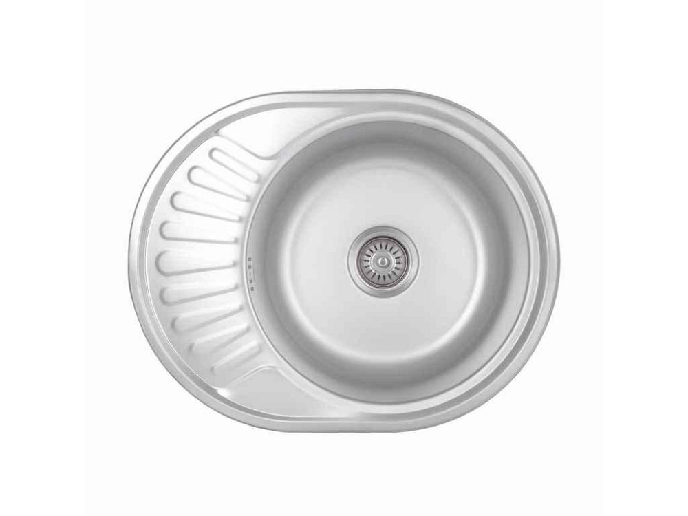 Мойка врезная 570х450х180мм 1 5745, Micro Decor 0,8мм BRIN5745MDEC08 ТМ Brinex Киев - изображение 1