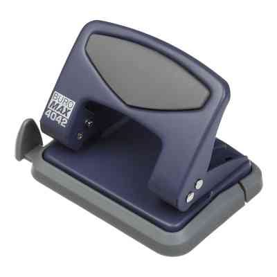 Дырокол Buromax металлический MORANDI STYLE, до 25 листов, 115 х 96 х 89 мм, синий (BM.4042-02) Винница