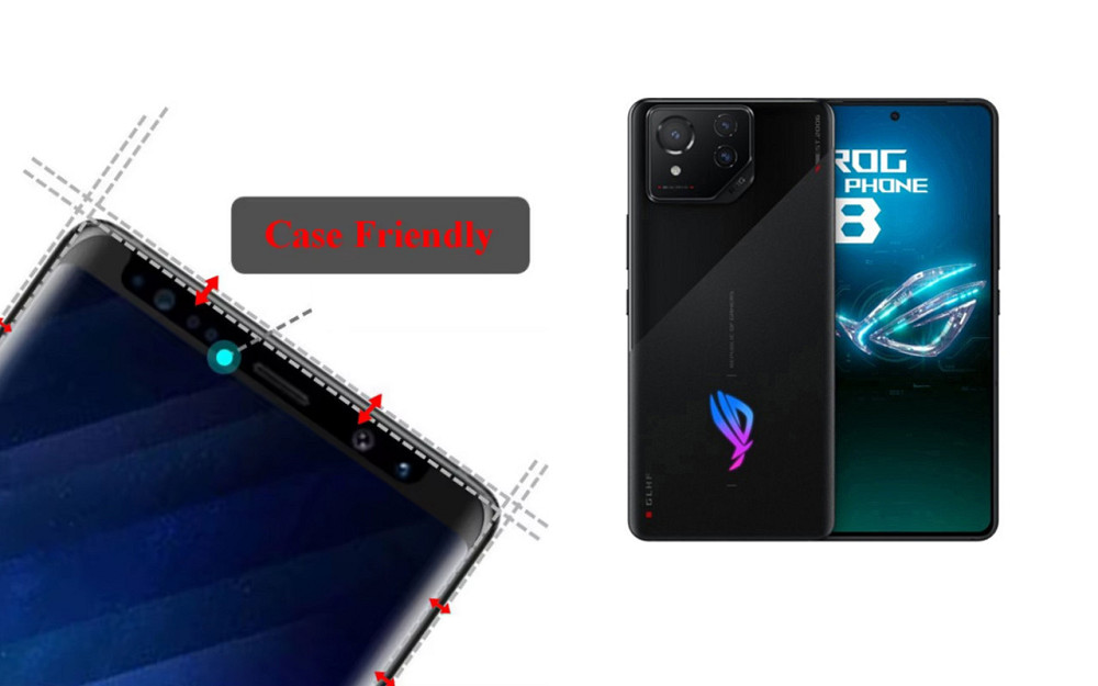 Захисне скло HyperGlass Pro для ASUS ROG Phone 8, ROG Phone 8 Pro – максимальна чутливість та захист Київ - фото 4
