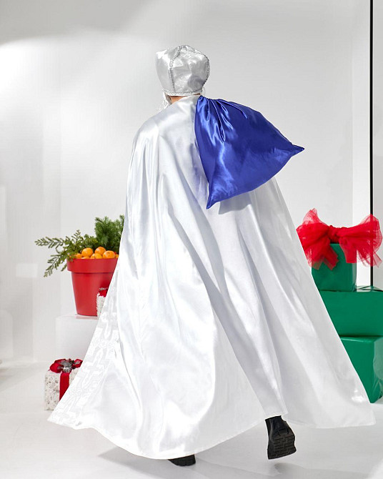 Костюм Святого Николая белый+синий Одесса - изображение 2