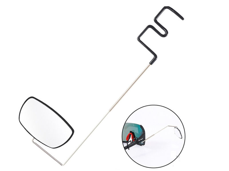 Дзеркало на окуляри для велосипедиста Feel Fit JZ-008 Чорний Бровари - фото 1