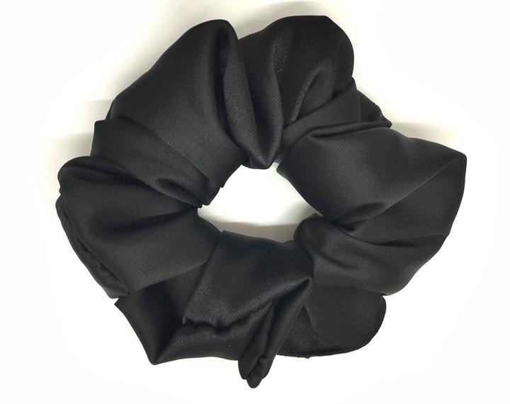 Резинка для волос жатка черная Киев - изображение 1