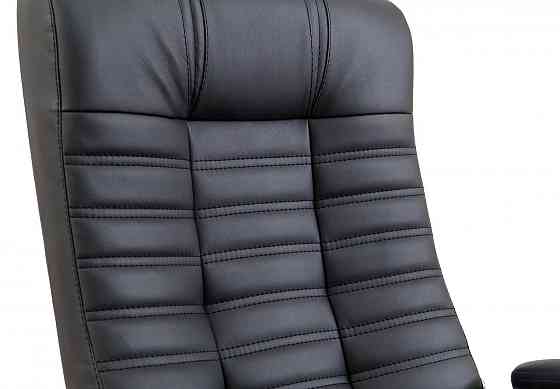 Офісне Крісло Керівника Richman Atlant Fly 2230 Хром М1 Tilt Чорний Київ