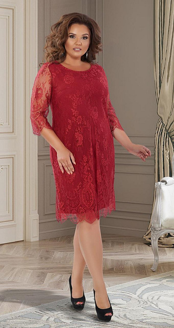 Ошатне плаття з Французького гіпюру великого розміру (50) Київ - фото 3