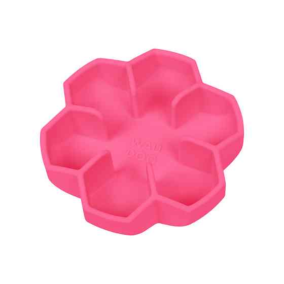 Миска для повільного харчування WAUDOG Silicone, 450 мл, рожевий Київ