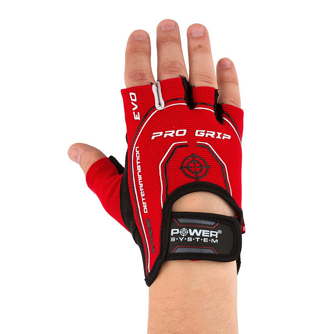 Рукавички для фітнесу Power System PS-2250E Pro Grip EVO Red L Кам'янське - фото 2