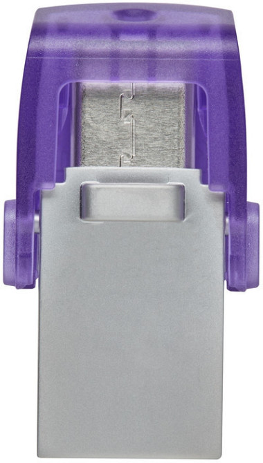 Флеш-накопичувач USB3.2 128GB Type-C Kingston DataTraveler microDuo 3C (DTDUO3CG3/128GB) Фіолетовий Харків - фото 3