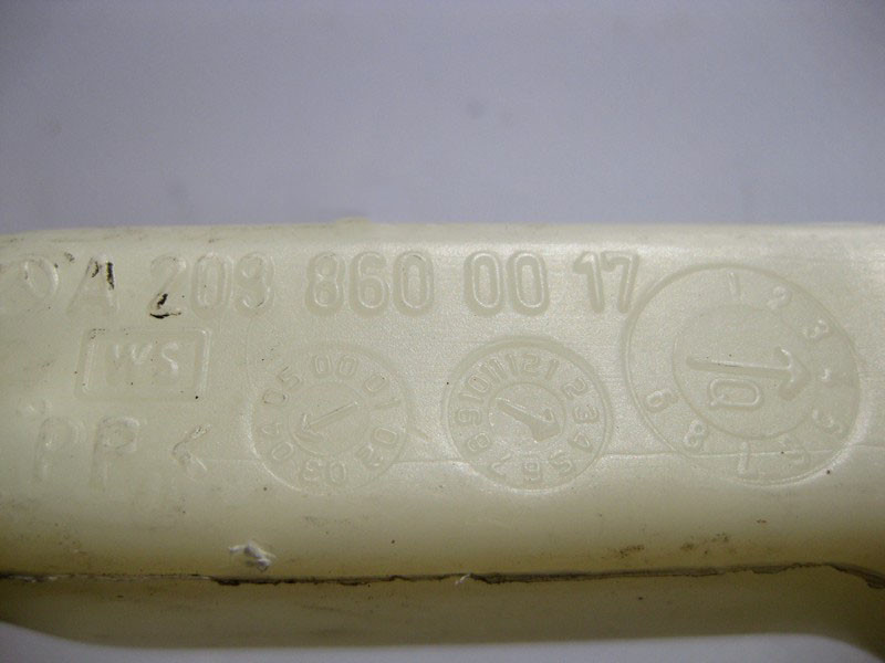 Mercedes-Benz  A2038690017 Заливна горловина бачка склоомивача C-Class W203 CLC Sportcoupe C203 Одеса - фото 3