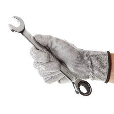 Набір ключів ріжково-накидних з тріскачкою 8-19 мм 11 шт (планшет) CrV Мукачево - фото 5