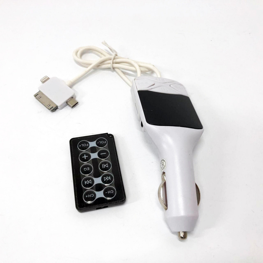 Модулятор трансмітер bluetooth CM I19A SD/Usb, Трансмітер для музики в машину, Трансмітер SR-946 в прикурювач Київ - фото 8