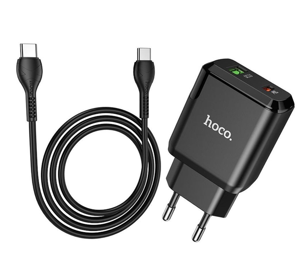 СЗУ Мережева Зарядна Устрій Hoco N5, 20W Type-c - Lightning Дніпро - фото 2