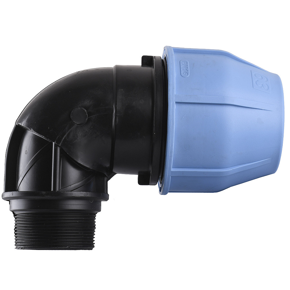 Коліно ПНД Vsplast 63*2 '' ЗР 4003 Тернополь - изображение 1
