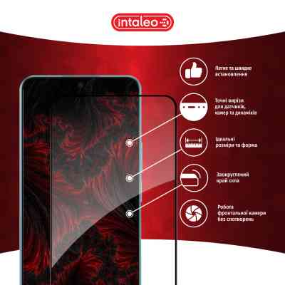 Скло захисне Intaleo Full Glue Honor X8A Black (1283126591174) Вінниця
