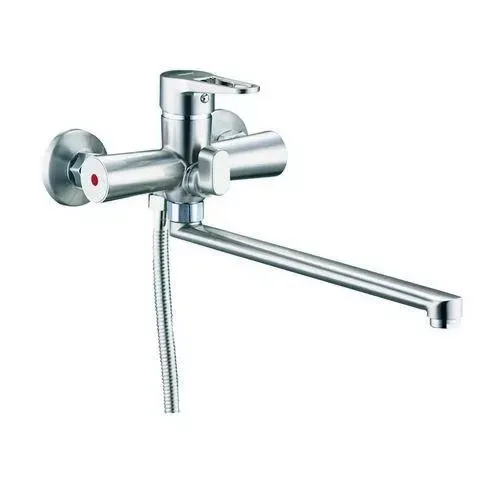 Смеситель для ванной с душевым гарнитуром WEZER PUD7-B045-SATIN Киев - изображение 2