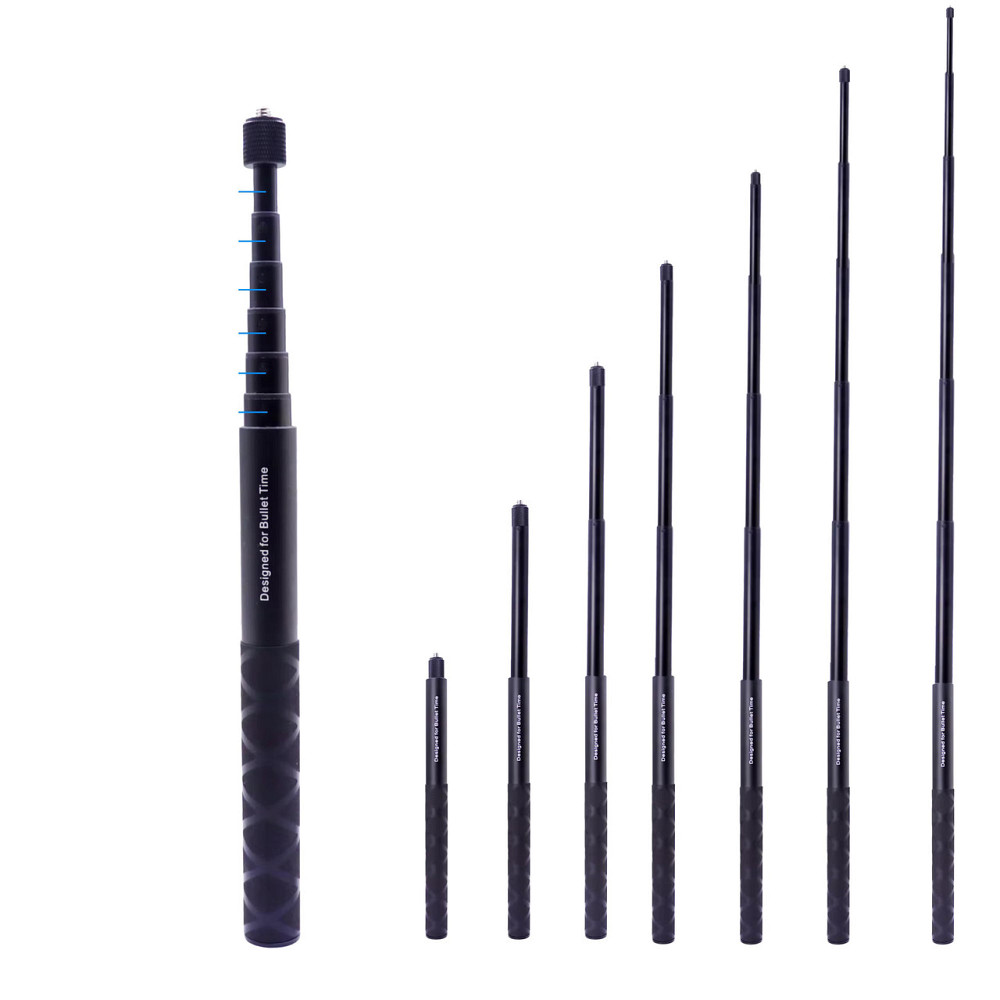 Монопод для Insta360 GoPro невидимий алюмінієвий 23-120см AC Prof ZPG-12M Київ - фото 3