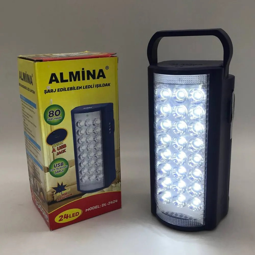 Фонарь кемпинговый переносной с павербанком Almina 2606l Вінниця - фото 2