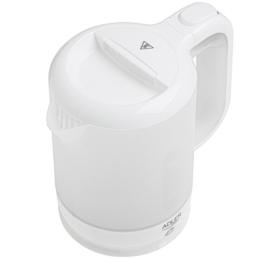 Електрочайник Adler AD 1381 дорожній 900Вт/ 0.5л/ 2 чашки/ ложка/ білий Вінниця - фото 7