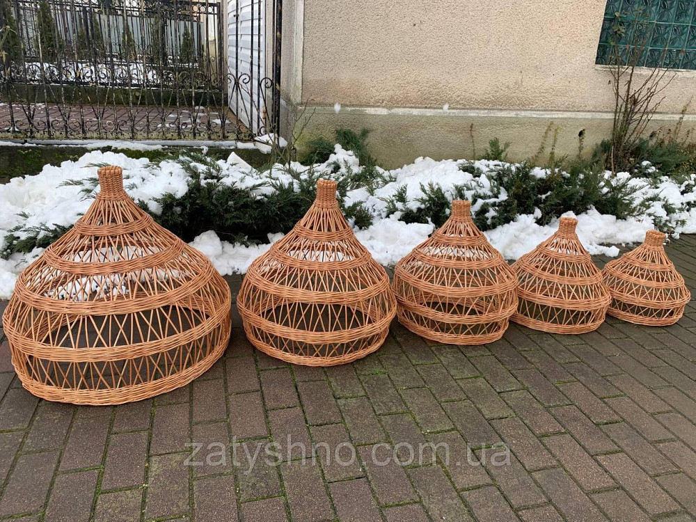 Люстра ручной работы плетенная из лозы Киев - изображение 6