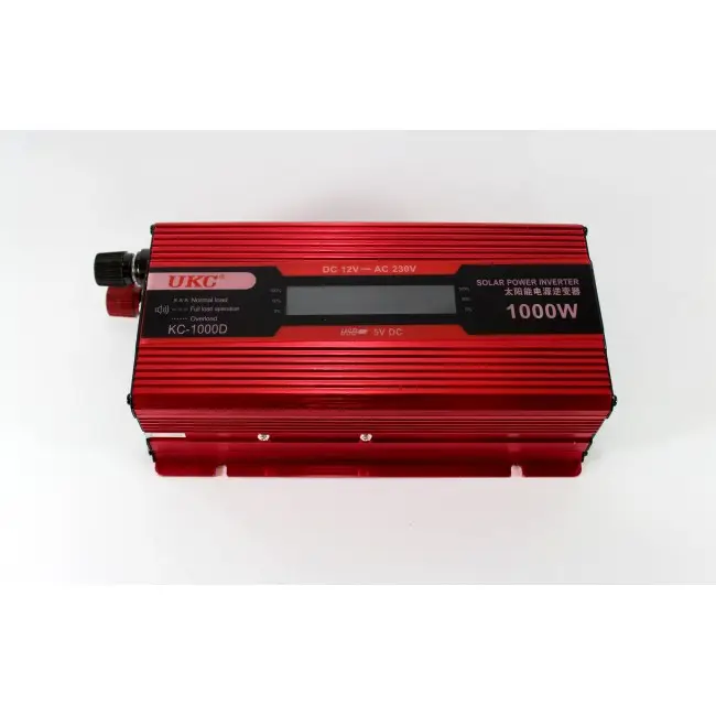 Перетворювач напруги UKC KC-1000D AC/DC 1000W 12V–220V з LCD дисплеєм інвертор Одеса - фото 3