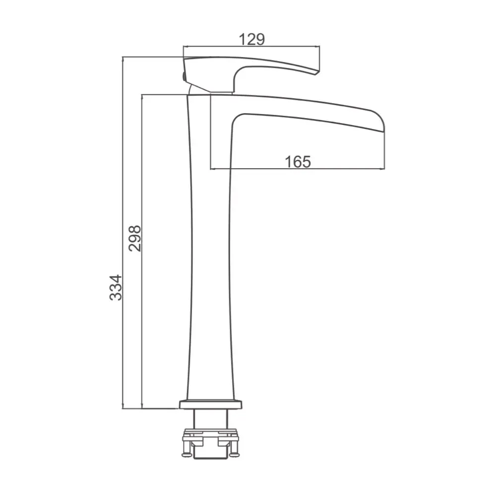 Смеситель для раковины высокий GAPPO G1007-31 белый/хром Киев - изображение 7