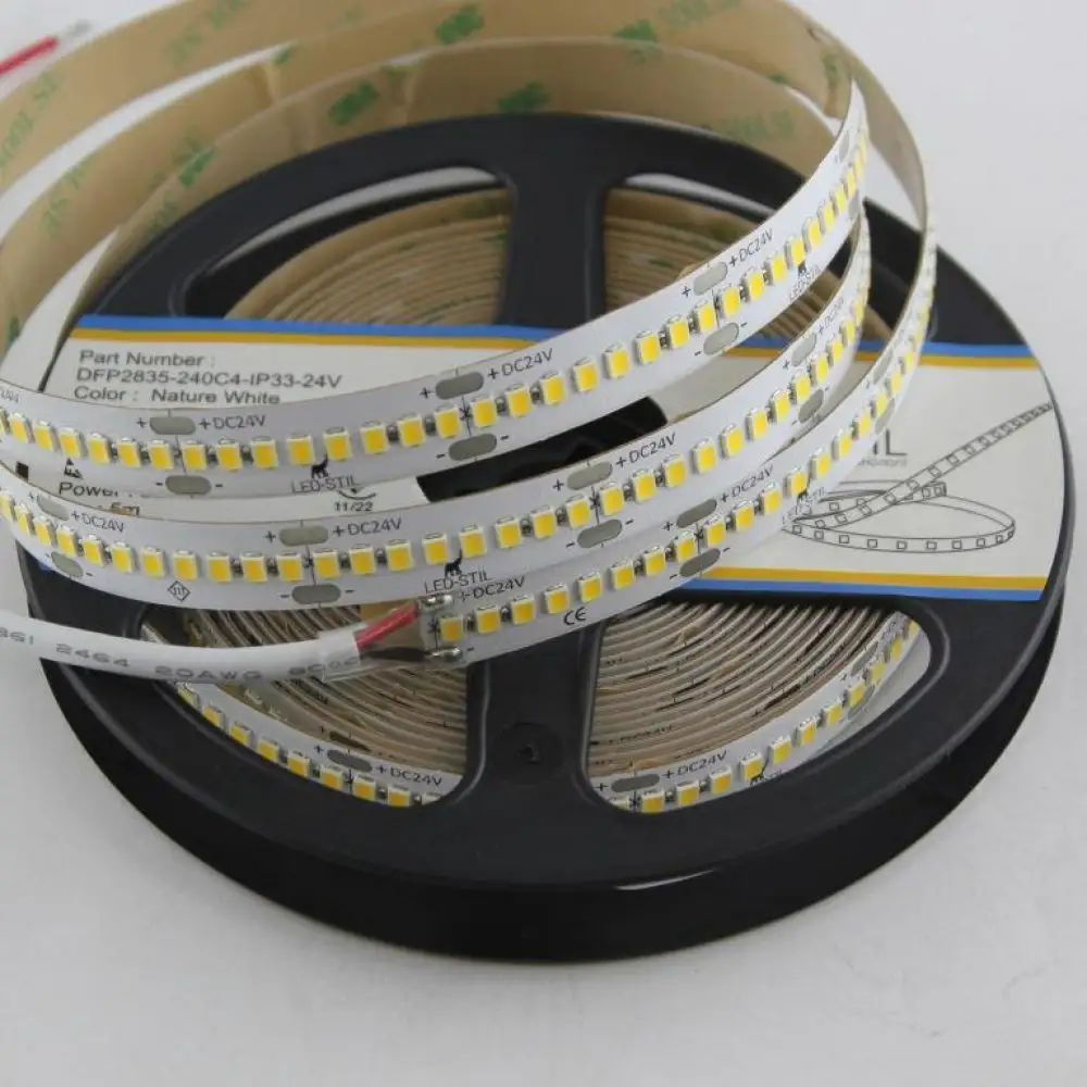 LED-STIL Світлодіодна стрічка LED-STIL 4000K 22 Вт/м 2835 240 діодів IP33 24 Вольта 3600 Lm ней Коломия - фото 7