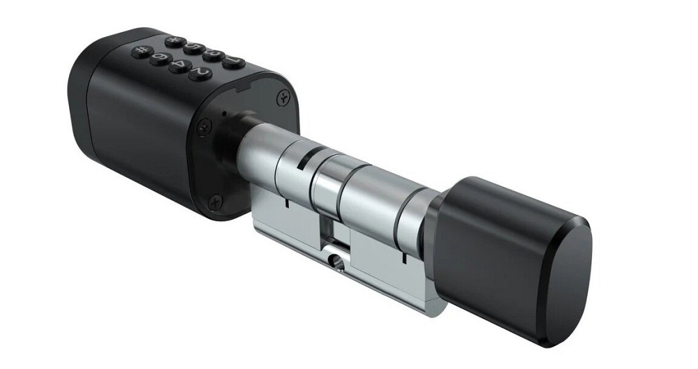 PES Cylinder Black 35х35Т кодовый смарт-цилиндр для замка Киев - изображение 3