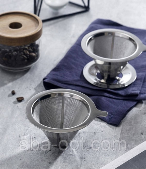 Пуровер фильтр для кофе металлический Ø 12,5 см Нео ( шт ) Одесса - изображение 1