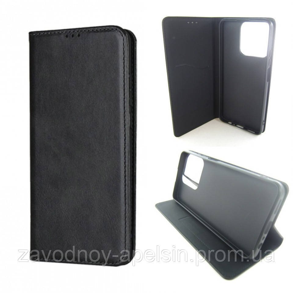 Чохол книжка Realme Note 60 Шкіряний (чорний) Одеса - фото 1
