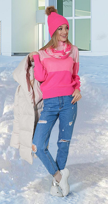 Яскравий светр (42-46) Київ - фото 4